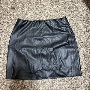 Shinestar Black Mini Pencil Skirt Cocktail